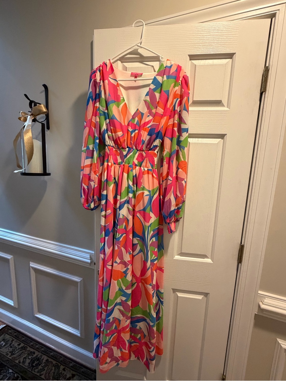 Flying Tomato multi pink floral dress